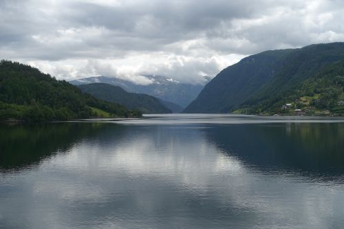 Fjordas, Norvegija, Hardanger, Ulvik, Nordic, Kruizas, Turizmas, Kraštovaizdis