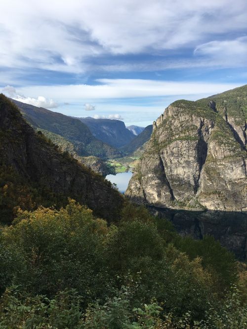 Fjordas, Vanduo, Norvegija, Gamta, Turizmas, Kraštovaizdis, Vasara, Kalnas, Skandinavija, Norvegų