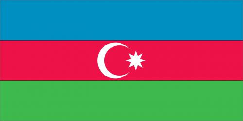Vėliava, Šalis, Azerbaidžanas, Nemokama Vektorinė Grafika