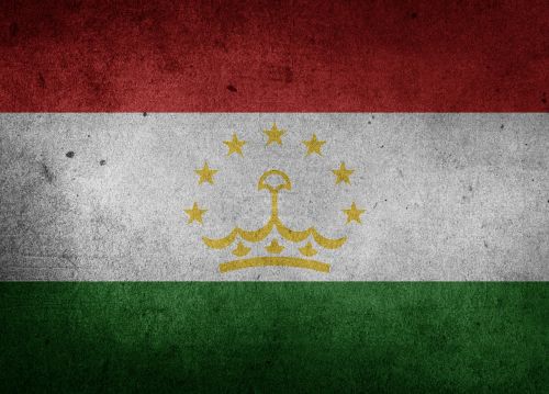 Vėliava, Tajikistanas, Asija, Tautinė Vėliava, Grunge