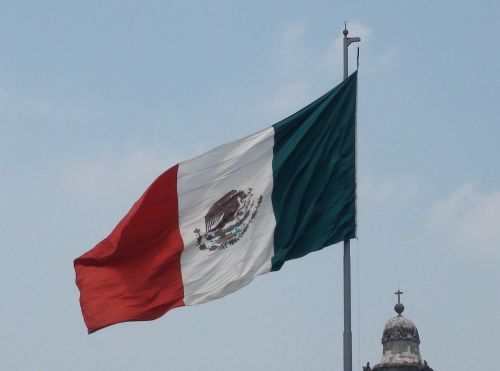 Vėliava, Meksika, Katedra