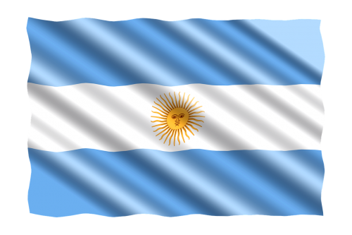 Vėliava, Argentina, Šalis, Žemynai