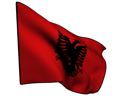 Vėliava, Albania, Aguila, Bicefala, Raudona, Kraujas, Juoda, Šalis