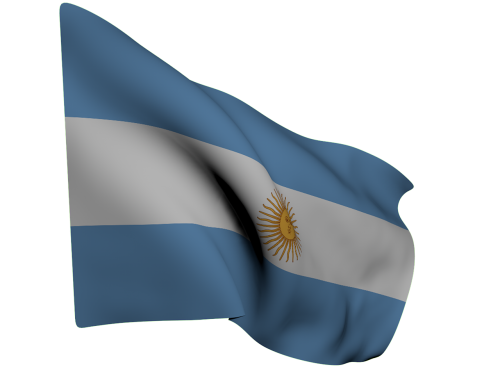 Vėliava, Argentina, Mėlynas, Balta, Saulė, Banga, Argentinos Vėliava, Celeste