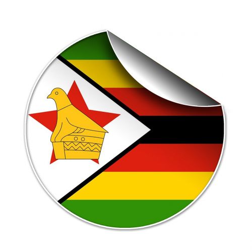 Vėliava, Zimbabvė, Simbolis, Zimbabvė