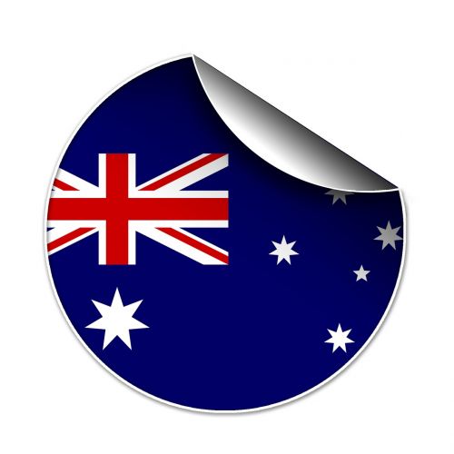Vėliava, Australian, Simbolis, Australia