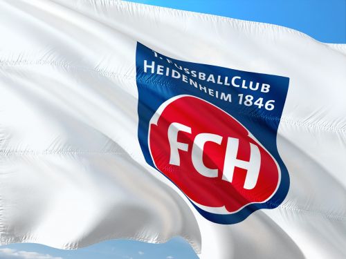 Vėliava, Logotipas, Futbolas, 2, Bundesliga, Fc Heidenheim
