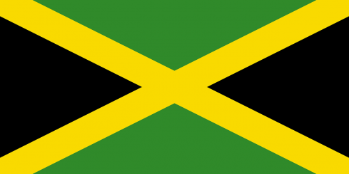 Vėliava, Jamaika, Jamaican, Karibai, Tauta, Nemokama Vektorinė Grafika