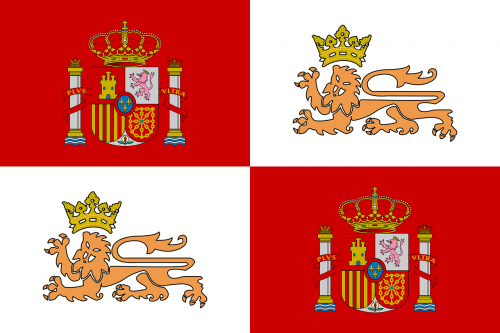 Vėliava, Ispanija, Ispanų, Šalis, Karalystė, Tauta, Nemokama Vektorinė Grafika