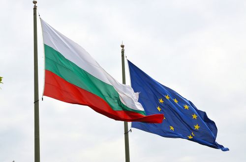 Vėliavos, Bulgarija, Europos Sąjunga, Ec