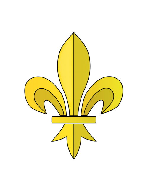 Fleur, Fleur De Lis, France, Prancūzų Kalba, Roi, Nemokama Vektorinė Grafika