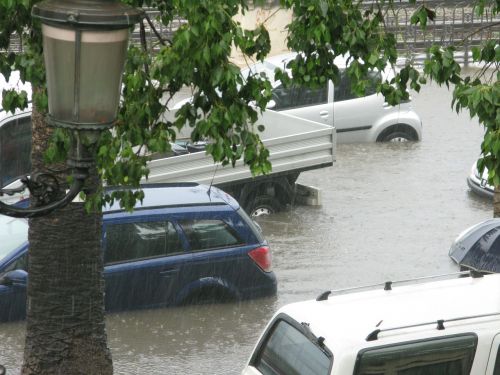 Potvynis, Didelis Vanduo, Potvynis, Kalabrija, Italy, Per Marina, 2010, Automatinis, Nelaimė, Povandeninis, Stichinė Nelaimė