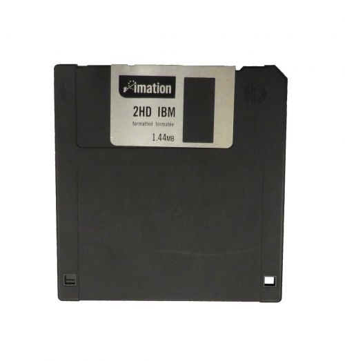 Floppy, Diskas, Diskette, Duomenys, Vintage