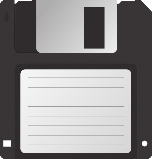 Diskelis, Duomenys, Floppy, Diskas, Saugojimas, Technologija, Diskas, Diskette, Kompiuteris, Informacija, Senas, Retro, Nemokama Vektorinė Grafika