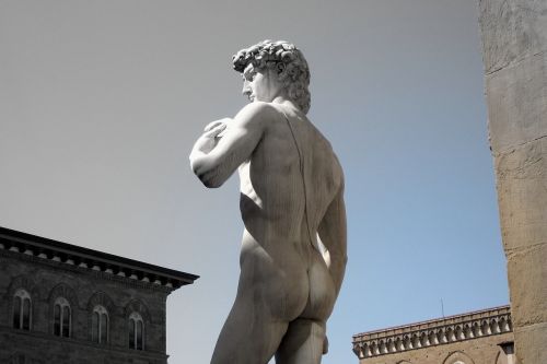 Florencija, David, Michelangelo, Statula, Paminklas, Skulptūros