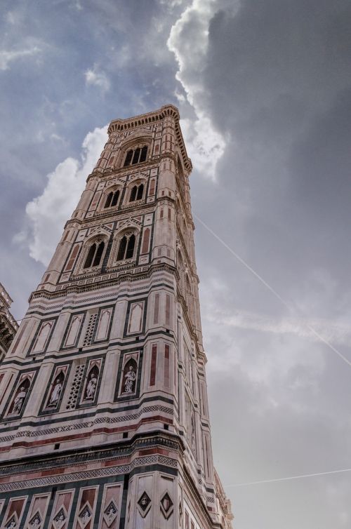 Florencija, Kampanelis, Giotto, Toskana, Duomo, Architektūra