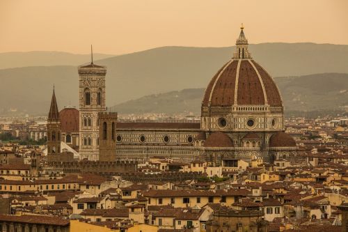 Florencija, Italy, Architektūra, Katedra, Florencijos Kupolas, Kupolas