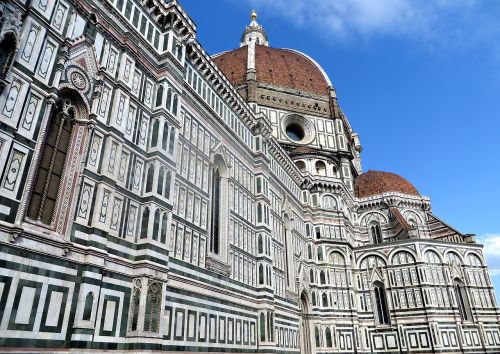 Florencija, Duomo, Italy, Katedra, Toskana, Fasadas, Bažnyčia, Ispanų, Architektūra, Orientyras, Renesansas, Kelionė, Firenze, Europa, Žinomas, Pastatas, Kupolas, Istorinis, Europietis, Bazilika, Turizmas, Religinis, Katalikų, Pritraukimas, Istorinis, Ekskursijos, Kultūra, Religija