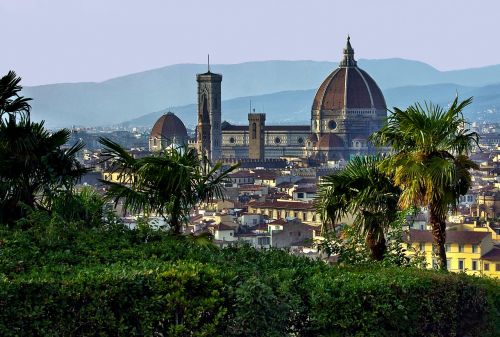 Florencija, Toscana, Dom, Italy, Kupolas, Turistų Atrakcijos, Toskana