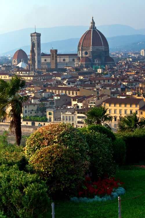Florencija, Toskana, Dom, Italy, Kupolas, Turistų Atrakcijos