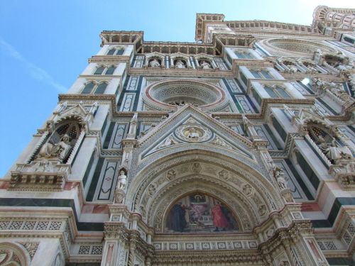 Florencija, Kupolas, Bažnyčia, Gražus, Apsvaiginimo, Centrinė Torcello Di Santa Maria Del Fiore