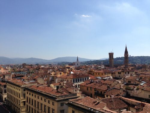 Florencija, Stogai, Italy, Architektūra, Miesto Panorama, Pastatas, Miestas, Turizmas, Bažnyčia, Vaizdas, Katedra, Panorama