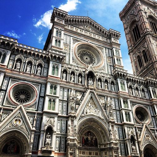 Florencija, Kupolas, Katedra, Italy, Bažnyčia, Architektūra, Kelionė, Orientyras