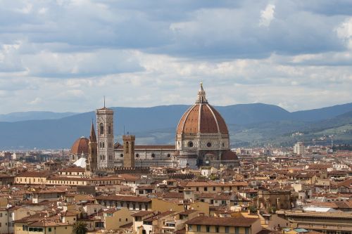 Florencija, Italy, Kupolas, Florencijos Duomo, Italijos Miestas, Italijos Kraštovaizdis