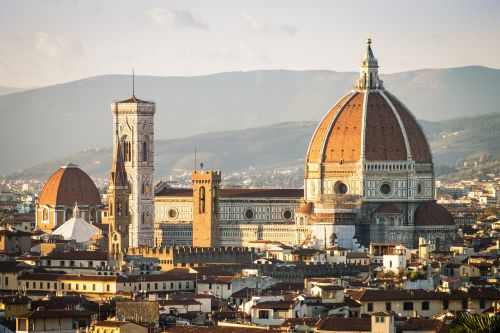 Florencija, Italy, Kupolas, Katedra, Architektūra, Miestas, Paminklas