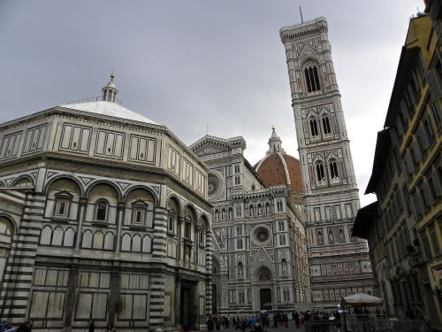 Florencija, Baptistery, Varpinė, Istorija, Katedra, Kultūra, Senas Pastatas, Katedros Kupolas, Šventas, Katalikų