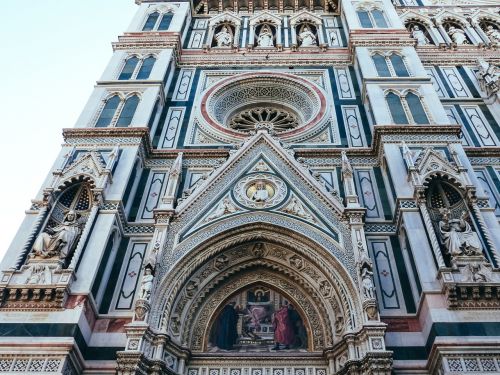 Florencija, Duomo, Kupolas, Italy, Architektūra, Bažnyčia, Turizmas, Fasadas