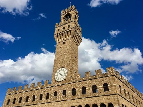 Florencija, Palazzo Vecchio, Atostogos Italijoje, Miesto Rotušės Bokštas, Florencijos Savivaldybė, Florencijos Meras