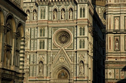 Florencija,  Katedra,  Italija,  Bažnyčia,  Firenze,  Europa,  Fasadas,  Architektūra,  Italų,  Gotika