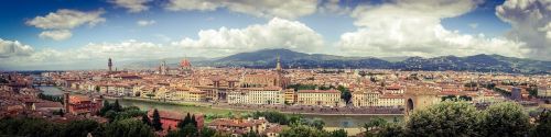 Florencija, Toskana, Kelionė, Panorama, Italy