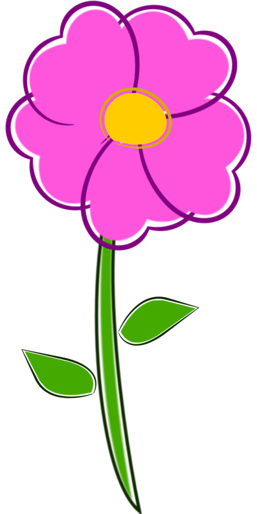 Gėlė, Rožinis, Rosa, Augalas, Gamta, Nemokama Vektorinė Grafika
