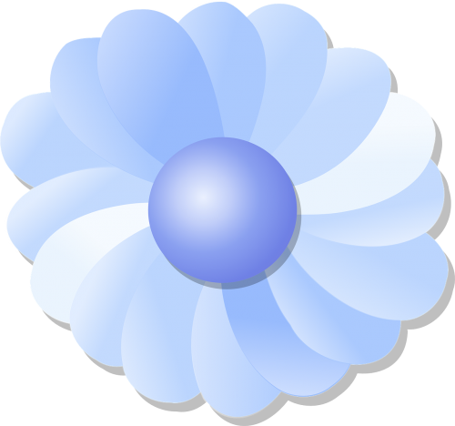 Gėlė, Mėlynas, Žiedlapiai, Žiedas, Flora, Žydėti, Nemokama Vektorinė Grafika