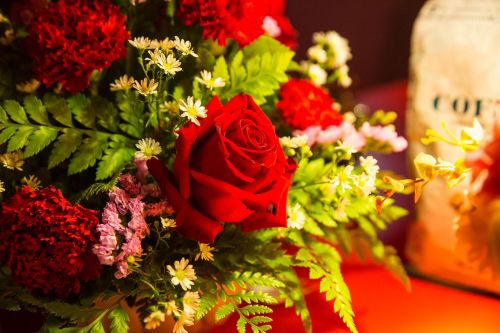Gėlių Kompozicija, Rožės, Puokštė