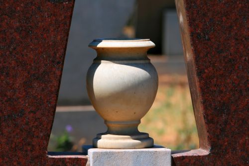 Puodą,  Keramika,  Kapas,  Kapinės,  Gėlių Puodelis Kapinėse