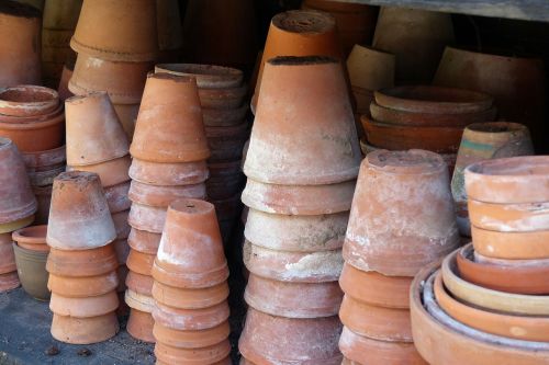 Gėlių Vazonai, Puodai, Keramika