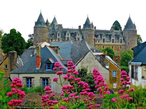 Gėlės, Pilis, France, Rūmai, Viduramžių, Spiers, Architektūra, Prancūzų Kalba, Tvirtovė