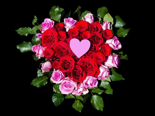 Gėlės,  Širdies,  Rožės,  Širdies Gėlės,  Gėlių Dekoracijos,  Apdaila,  Gėlių Dekoracija,  Lapai,  Meilė,  Atminties,  Raudonas
