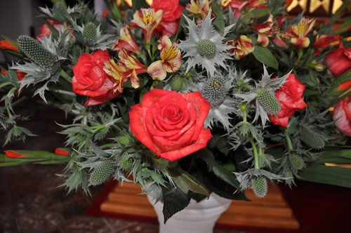 Gėlės,  Rožės,  Vaza,  Išsiaiškinti,  Meilė,  Raudona,  Gamta