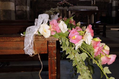 Gėlės, Banco, Bažnyčia, Santuoka