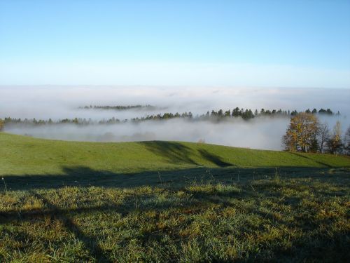 Rūkas, Debesys, Kalnai, Dangus, Kraštovaizdis, Gamta, Atmosfera