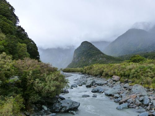 Kalvos,  Upė,  Rūkas,  & Nbsp,  Weheka,  Akmenys,  Nauja & Nbsp,  Zealand,  Rūko Kalvos