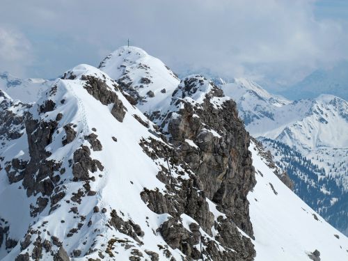 Rūkas, Žiema, Allgäu, Aukščiausiojo Lygio Susitikimas, Kalnas, Sniegas
