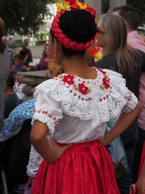 Liaudies Šokiai, Meksika, Liaudies, Kultūra, Šokis, Tradicinis, Muzika, Lotynų, Meksikietis, Etninis, Ispaniškas, Kostiumas, Moteris, Asmuo, Mergaitė, Spalvinga, Šventė, Daugiakultūrė, Žmonės