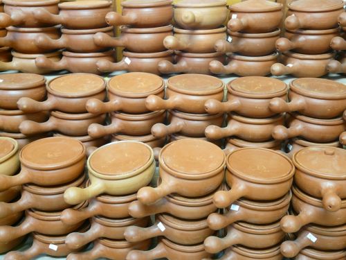 Fondue, Puodai, Keptuvės, Keramika, Trapi, Molio Medžiaga, Keramikos Gaminiai, Keramika