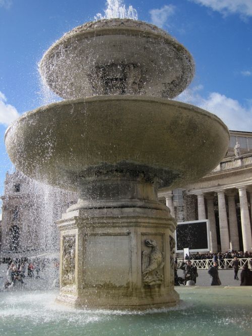 Fontana, Vanduo, San Pietro, Piazza