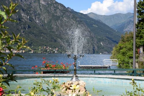 Fontana, Ežeras, Lugano, Lombardija, Italy, Vanduo
